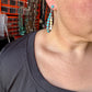 Kingman Turquoise Dangle Earrings – Sterling Silver, Lightweight, USA Made