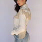 H Bar C Taos Women's Fringe Shirt in White