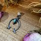 Naja Pendant with Turquoise – Sterling Silver