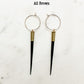 Yellowstone Beth Dutton Quill Hoop Earrings
