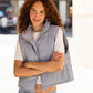 Ellice OS Leather Vest