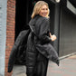 Evia CF Leather Jacket, Black