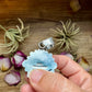 Flower Pendant with Sonoran Gold Turquoise – Option 2 – Sterling Silver