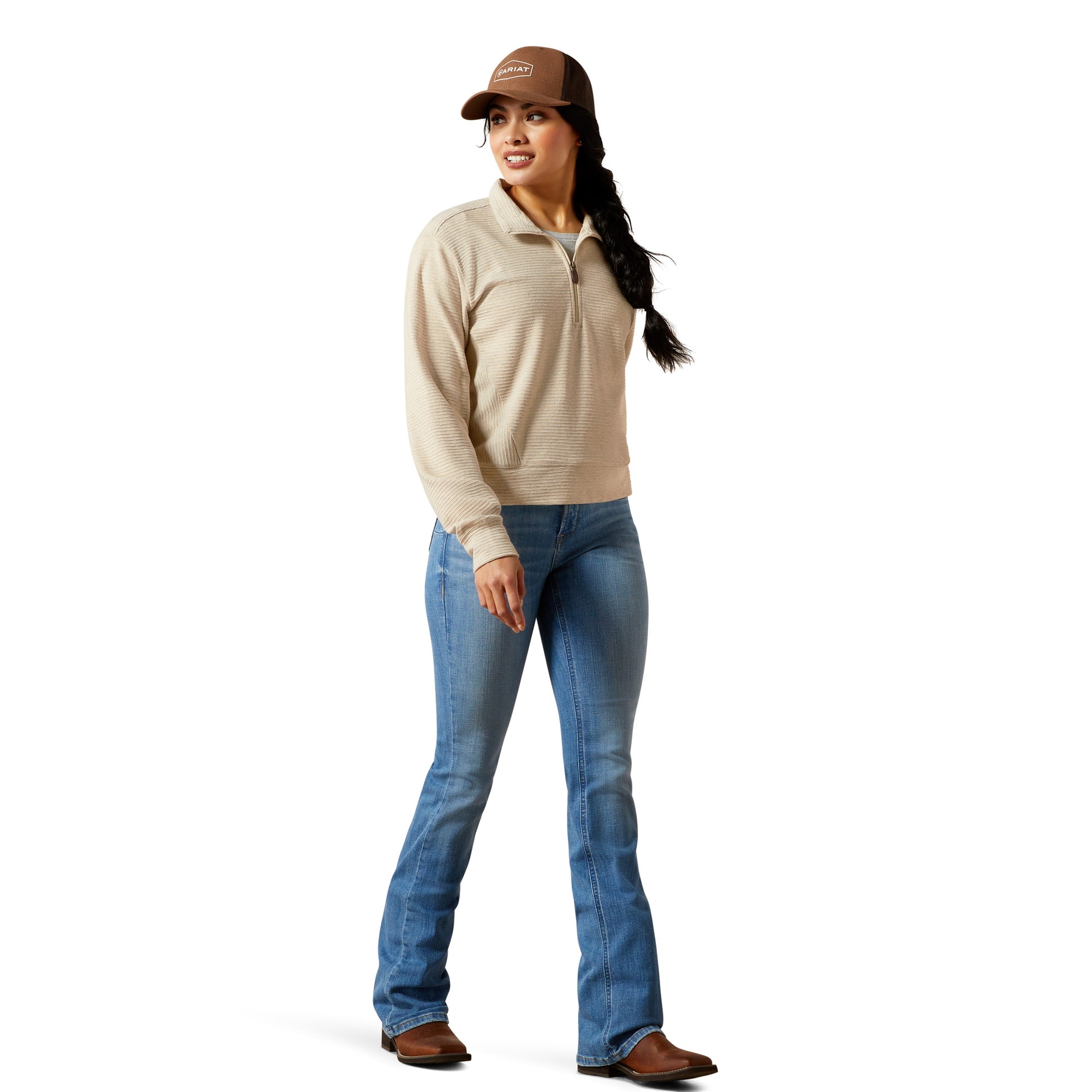 Ariat Women's West Fleece Pullover & Jeans
