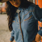 Rustler x H Bar C Denim Cropped Shirt