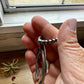 Naja Pendant - sterling silver with kingman turquoise