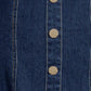 PUFF & PLAY DENIM MINI DRESS