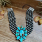 Princess Sonoran Turquoise Necklace – Emerson Thompson, Native Made, Sterling Silver