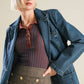 HOT TO GO DENIM BLAZER