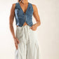PICTURE PERFECT DENIM VEST