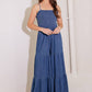 FEELING FREE INDIGO DENIM JUMPSUIT