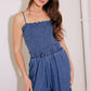 FEELING FREE INDIGO DENIM JUMPSUIT