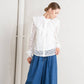 CLOUD ROMANCE WOVEN LACE TOP