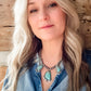 Ace's Trail Necklace - Western Turquoise Jewelry for Bourbon Cowgirl
