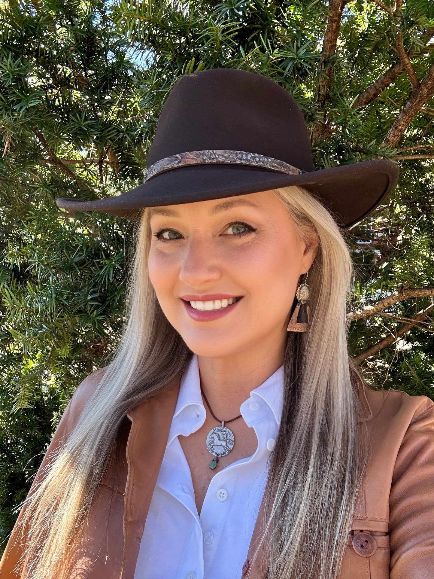 Attempt the Impossible Necklace - Exclusive Handmade Jewelry for Bourbon Cowgirl