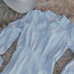 Dahlia Dress in Hazy Blue by Folk Saint