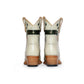 Cream colored cowboy boots