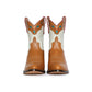 Brown & White Cowboy Boots