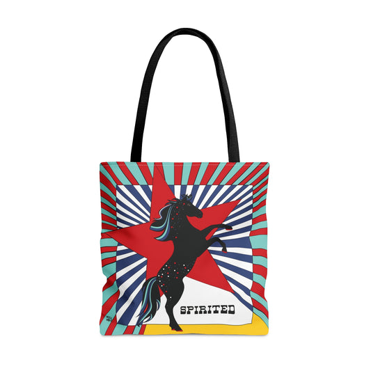 Spirited Large Tote Bag Exclusive for Bourbon Cowgirl