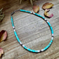 Turquoise Variscite & Pink Conch Choker – Exclusive Bijoux FAB Design