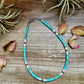 Turquoise Variscite & Pink Conch Choker – Exclusive Bijoux FAB Design
