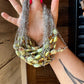 Multi-strand stone necklace, FullSizeRender