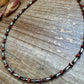 14-Inch Sterling Silver Torpedo & Spiny Oyster Heishi Choker