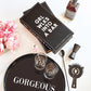 Matte Black Barware Cocktail Kit Book Box - Girl Walks Into a Bar