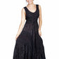 Women's Scully Lace-Up Front Dress in Black #HC118