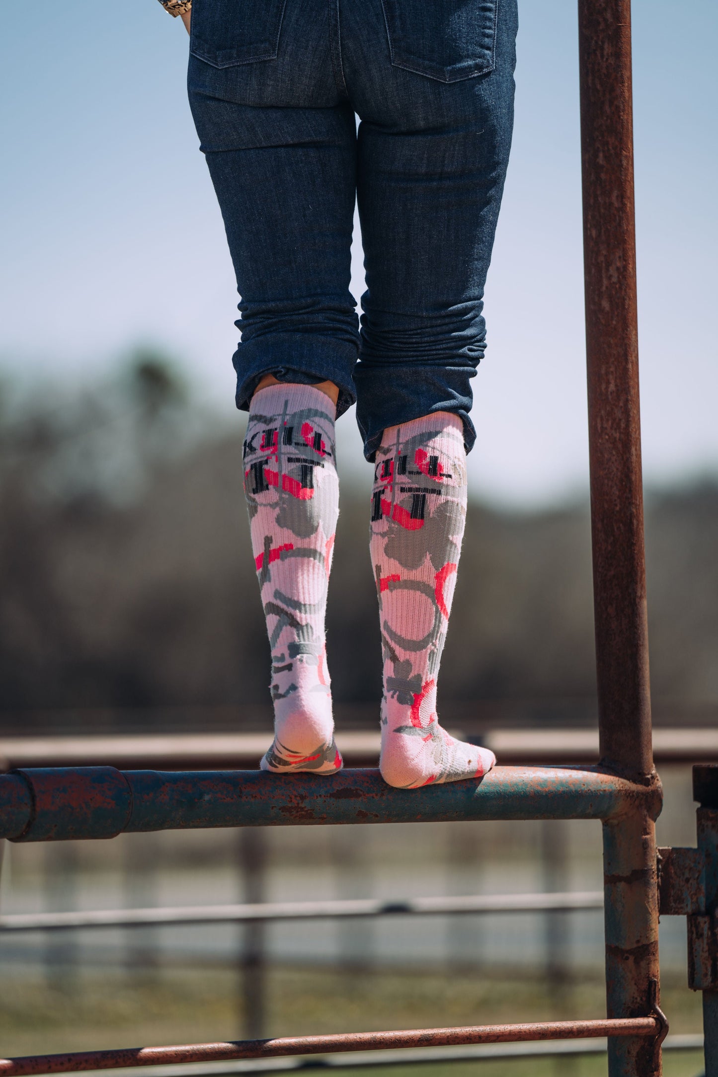 Camo Kill It Performance Boot Socks