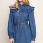 BLUEBIRD COWGIRL DENIM MINI DRESS
