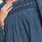 WEEKEND DENIM ICON MINI DRESS