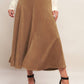 URBAN CHIC FAUX SUEDE MIDI SKIRT