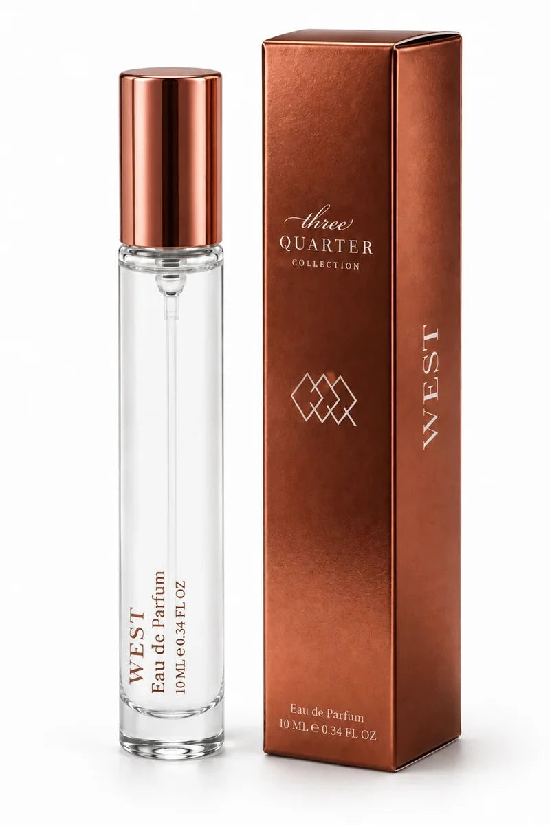 West Eau de Parfum Travel Size by Three Quarter Collection
