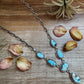 Golden Hills Turquoise Necklace – Sterling Silver, 22 inch