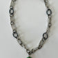 Heavy Silver Chain with Turquoise Drop by Amy Kaplan