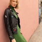 Tavi 2 RF Leather Jacket, Black