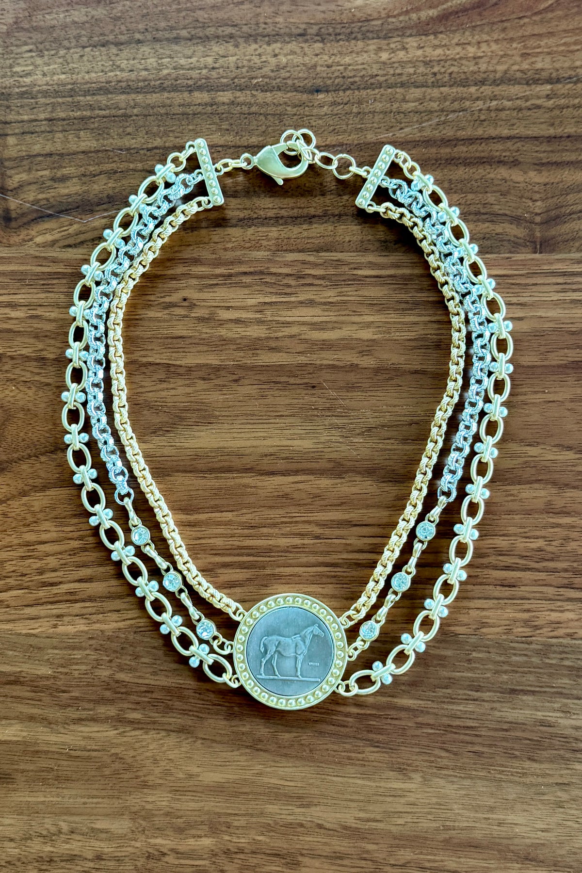 Stallion Reins Necklace as Seen on Dutton Ranch by Michele Busch