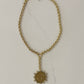 Gold Necklace with Horse Medallion as Seen on Dutton Ranch by Michele Busch