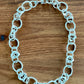 Nexus Link Large Chunky Silver Chain Necklace by Michele Busch