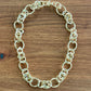 Nexus Link Large Chunky Gold Chain Necklace by Michele Busch