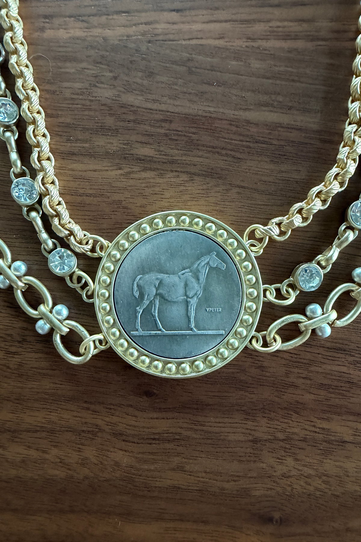 Stallion Reins Necklace as Seen on Dutton Ranch by Michele Busch