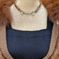 Brass and Leather Horse Bit Necklace by Amy Kaplan