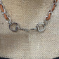 Silver and Leather Horse Bit Necklace by Amy Kaplan