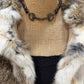 Gunmetal and Leather Horse Bit Necklace by Amy Kaplan
