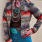 Maria Blazer Serape Jacket by Silverado