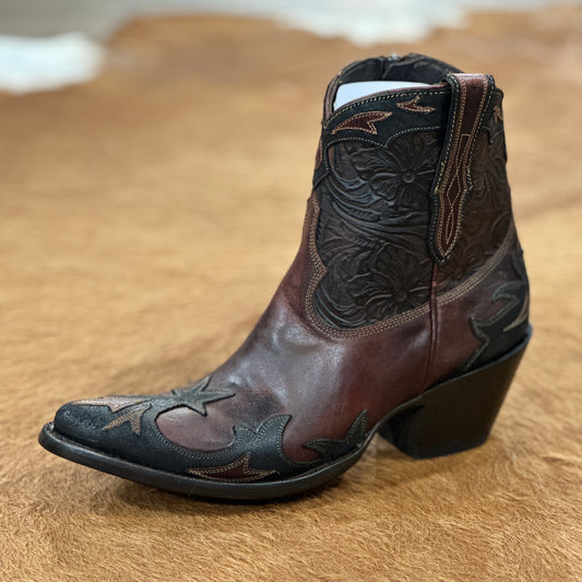 Giant Brown and Black Bootie by Old Gringo Cowboy Boots at Bourbon Cowgirl