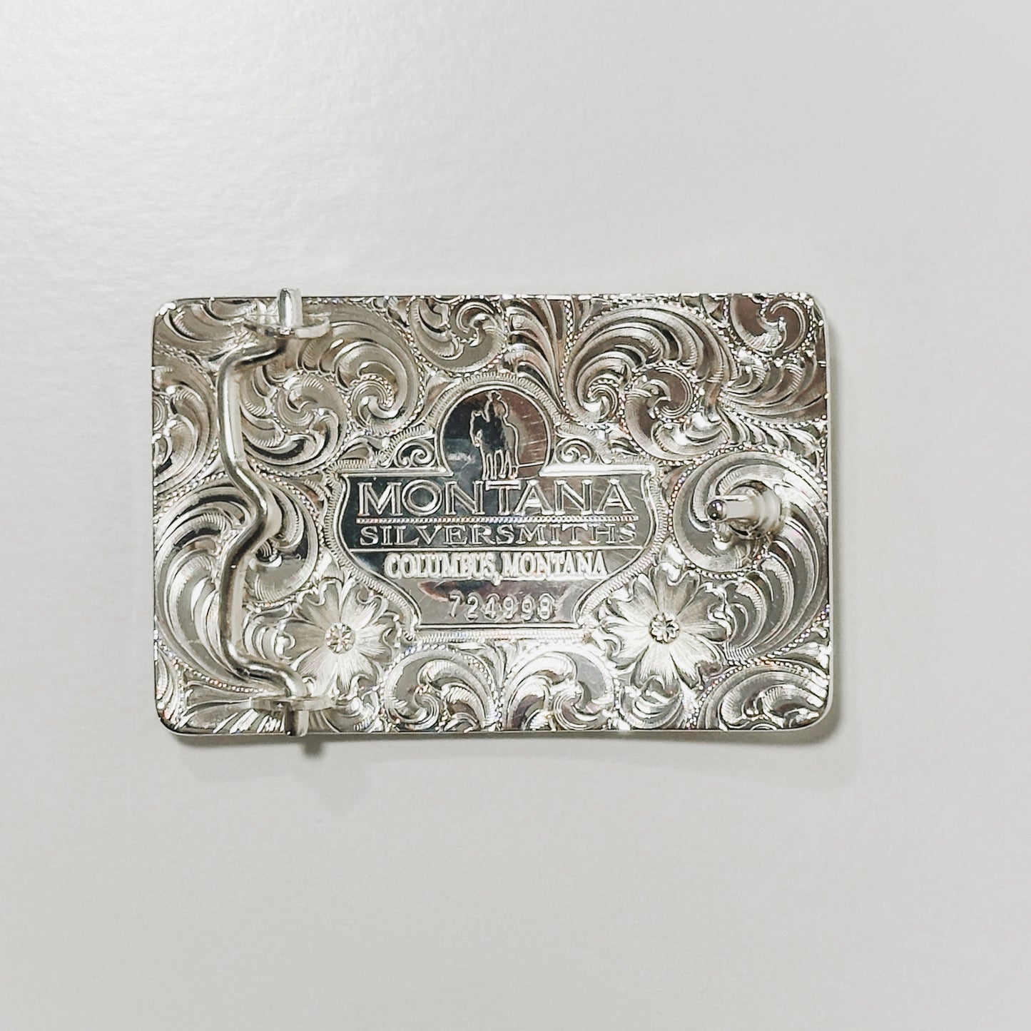 Cowgirl Silver Buckle by Montana Silversmiths for Bourbon Cowgirl