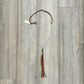 Freshwater Pearl, Turquoise & Leather Tassel Necklace