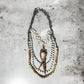 Arrowhead 4 Strand Necklace - Amy Kaplan for Bourbon Cowgirl